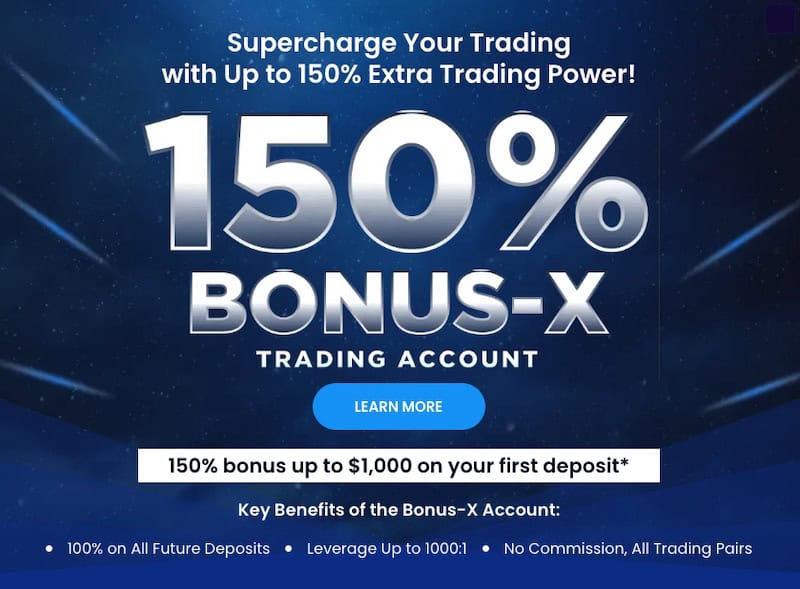 Swift Trader - 150% Deposit Bonus